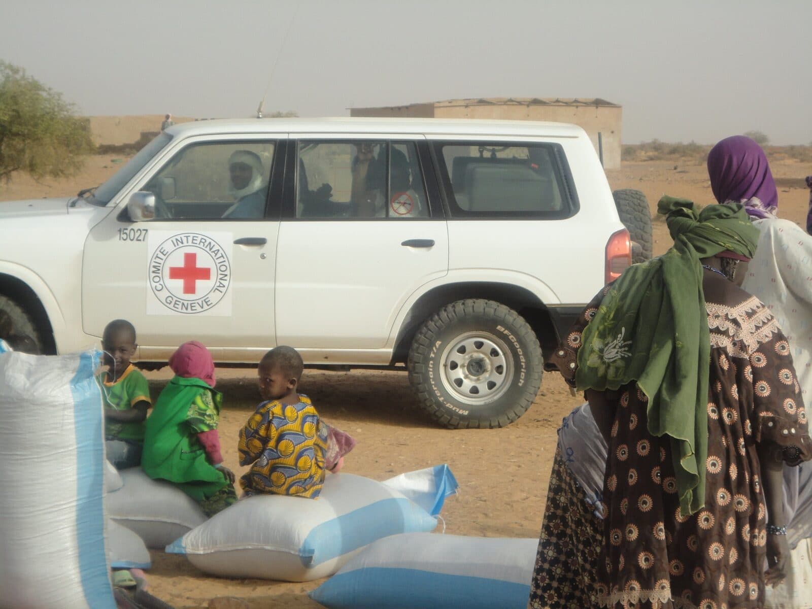 ICRC relief distribution in northern Mali